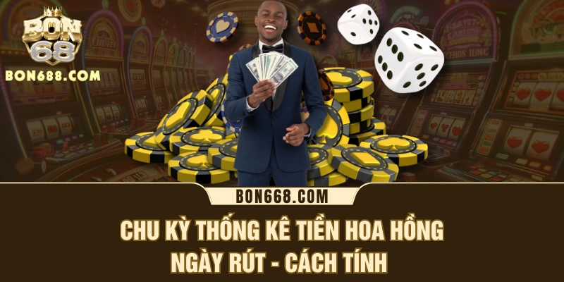 Chu kỳ thống kê tiền hoa hồng - Ngày rút - Cách tính 