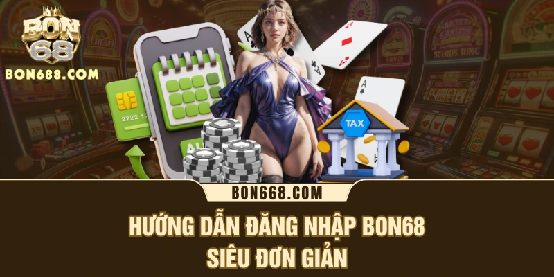 Hướng dẫn đăng nhập BON68 siêu đơn giản