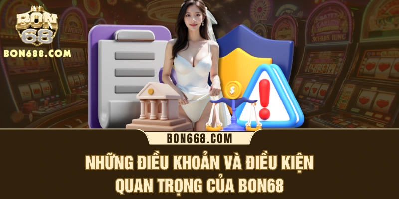 Những điều khoản và điều kiện quan trọng của BON68